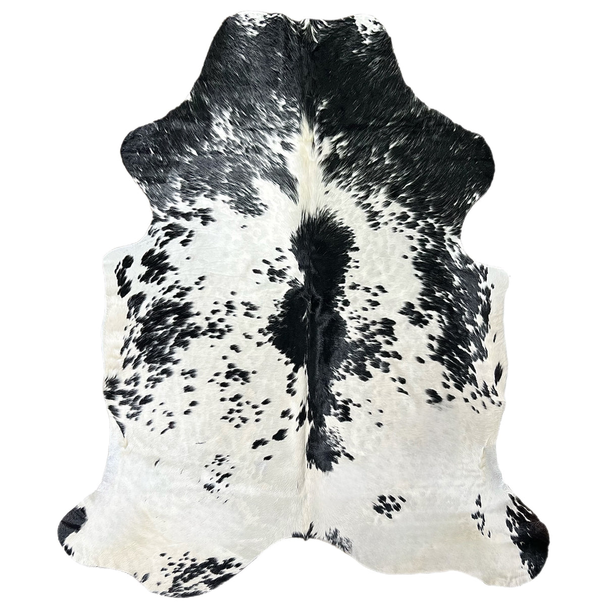 Salt and Pepper cowhide rug for sale dallas