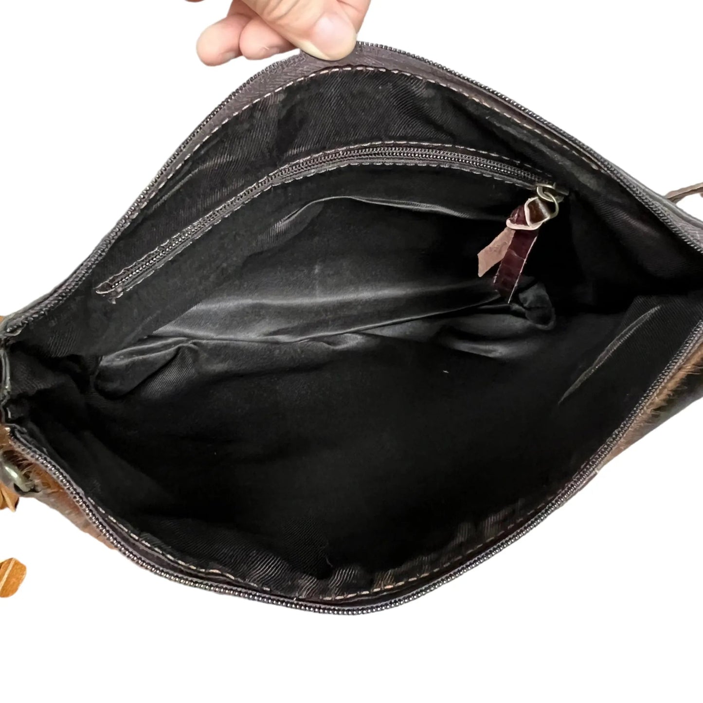 Cowhide Fringe Tote Bag for Fashion - forward Individuals