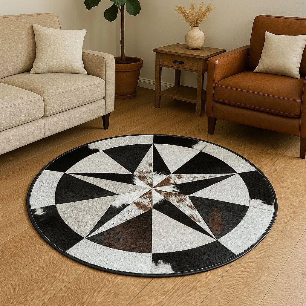 Cowhide Patchwork 002