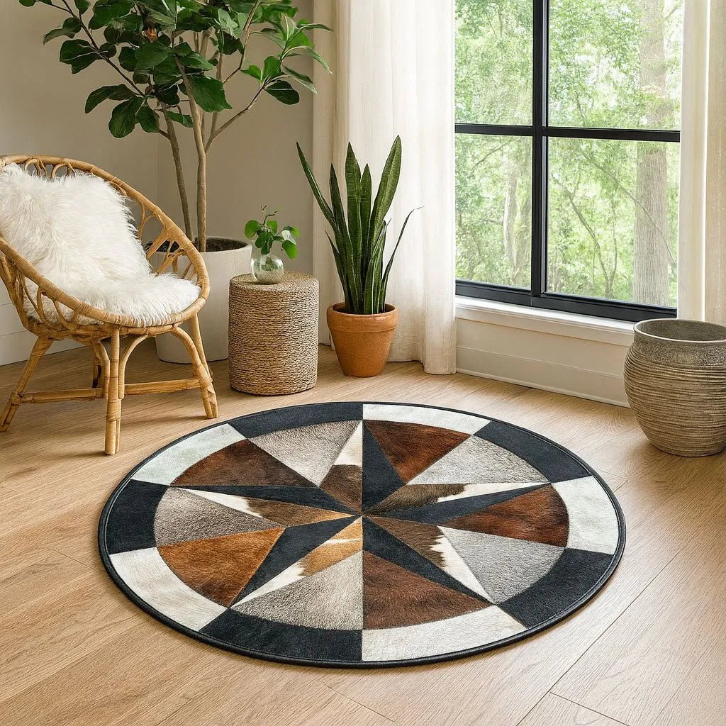 Cowhide Patchwork 020