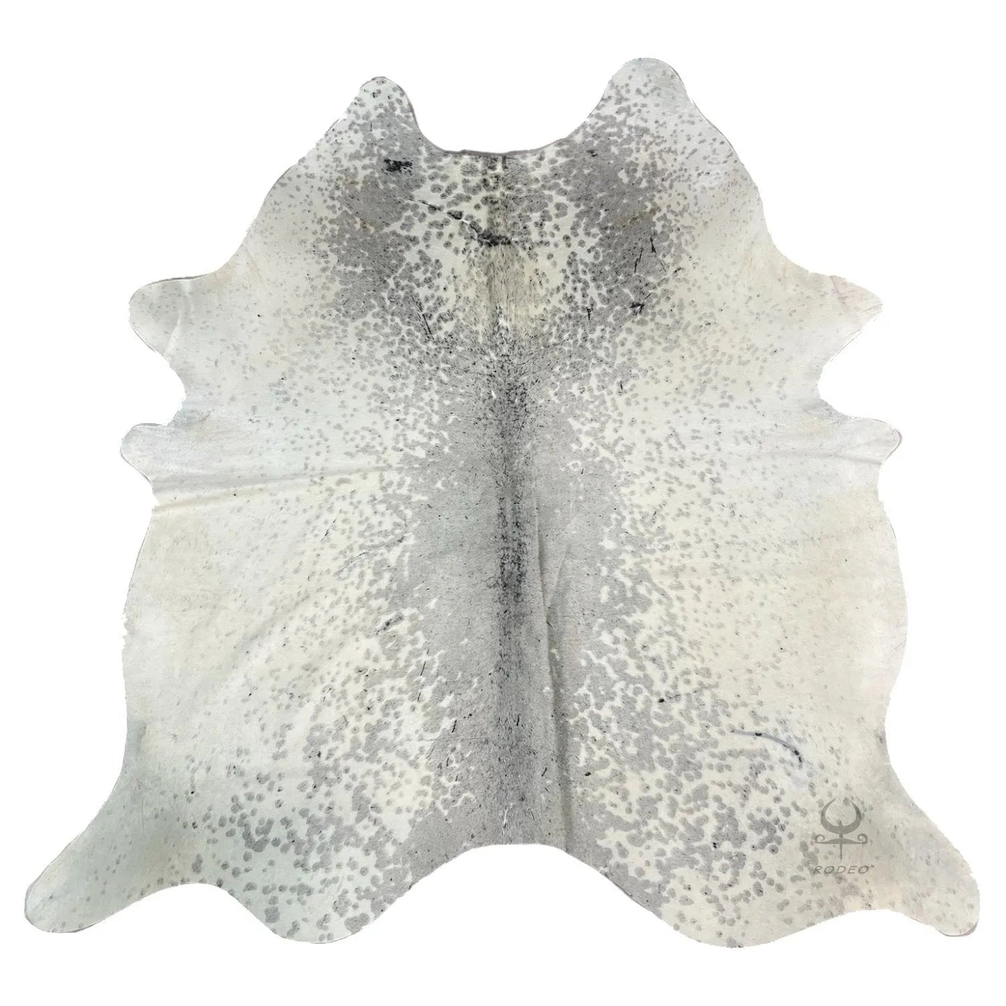 Dirty Snow Cowhide Rug