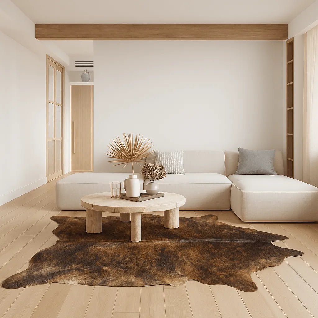 Exotic Brindle Cowhide Rug