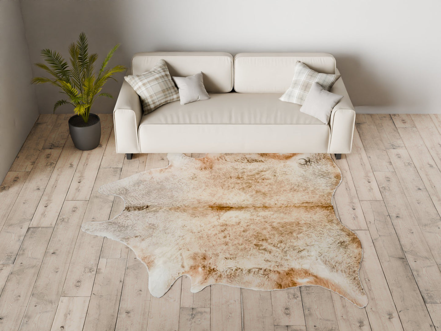 Extra Large Cowhide Rug Size 6.5x8.2 ft---4678 - Rodeo Cowhide Rugs