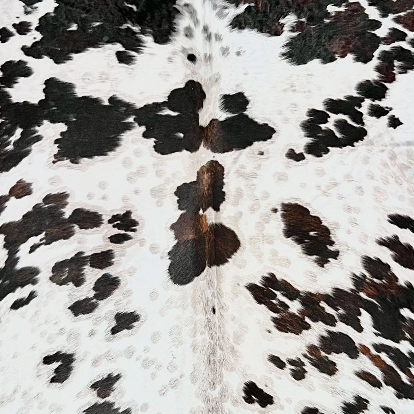 Extra Large Tricolor Cowhide Size 6.6 x 8.3 ft - 5127