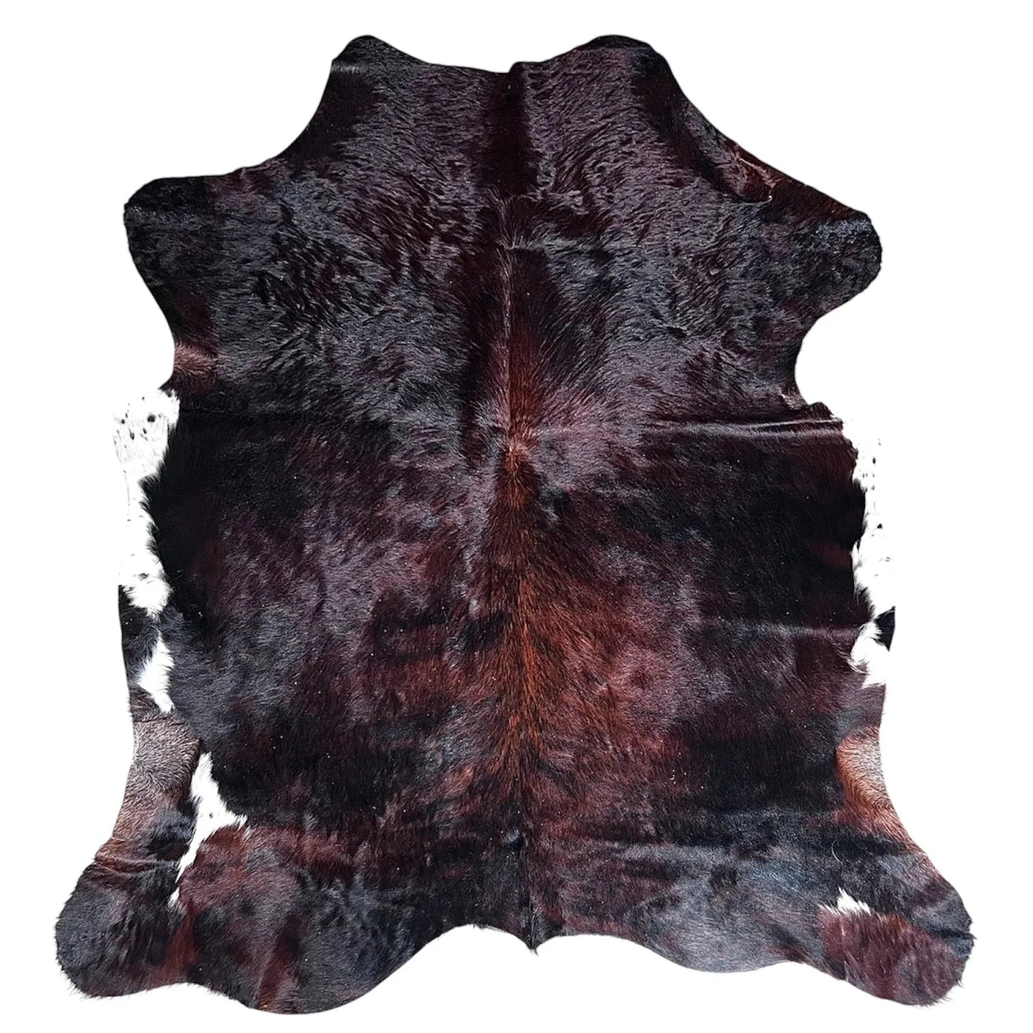 Large Brindle Cowhide Rug C059 - 5.9x6.5