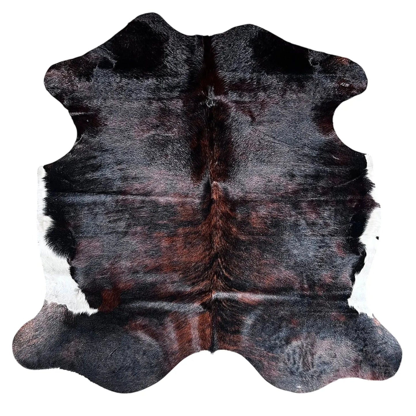 Large Brindle Cowhide Rug C061 - 6.7x6.8