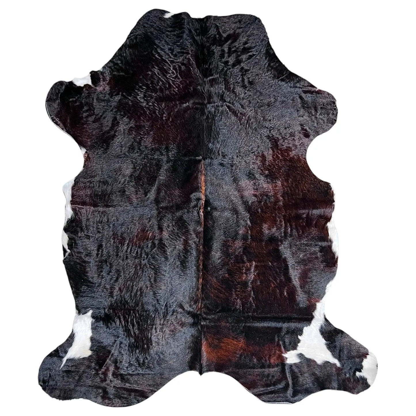 Large Brindle Cowhide Rug E218 - 5.8x6.8