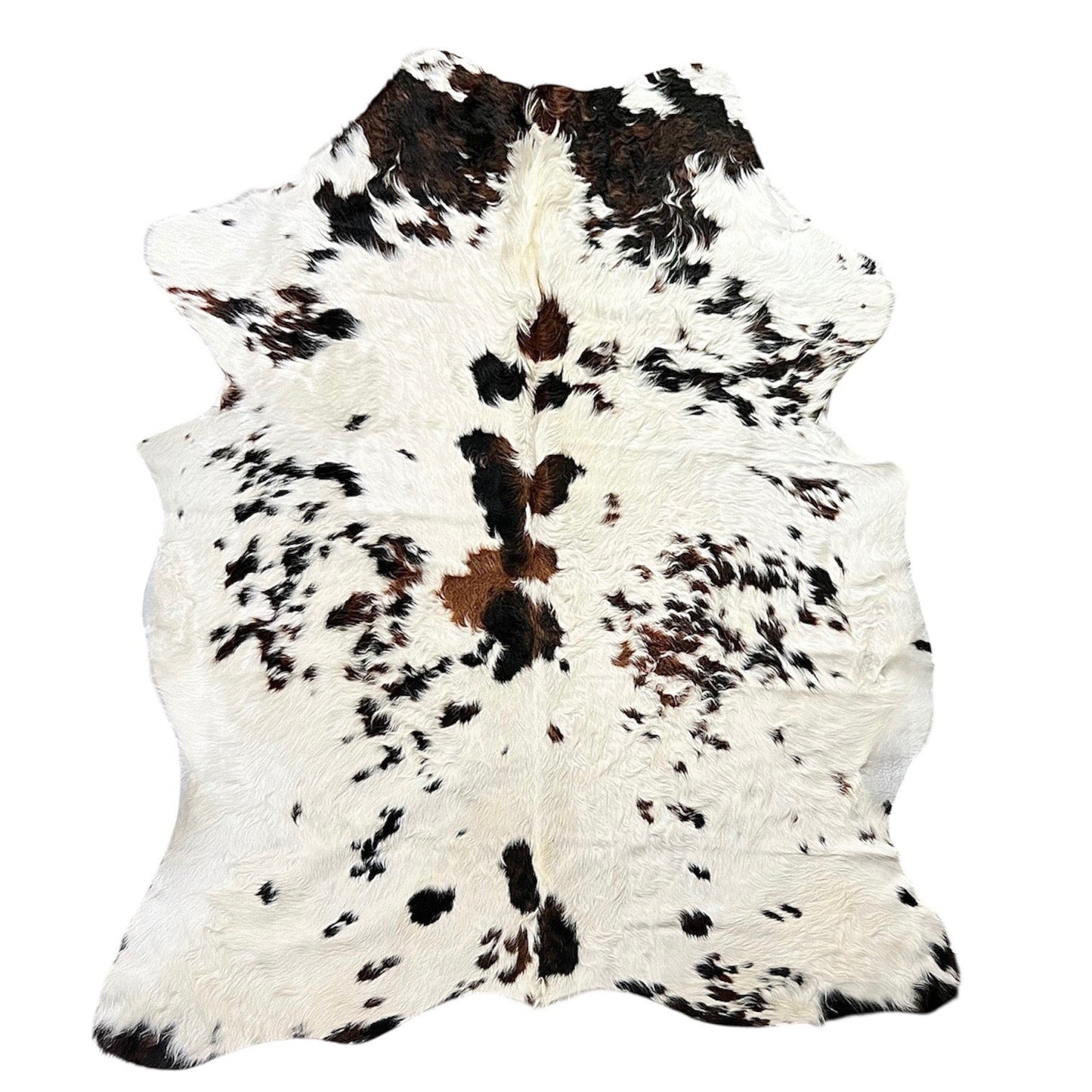 Large Cowhide Rug J336 - 5.4x 6.5 ft