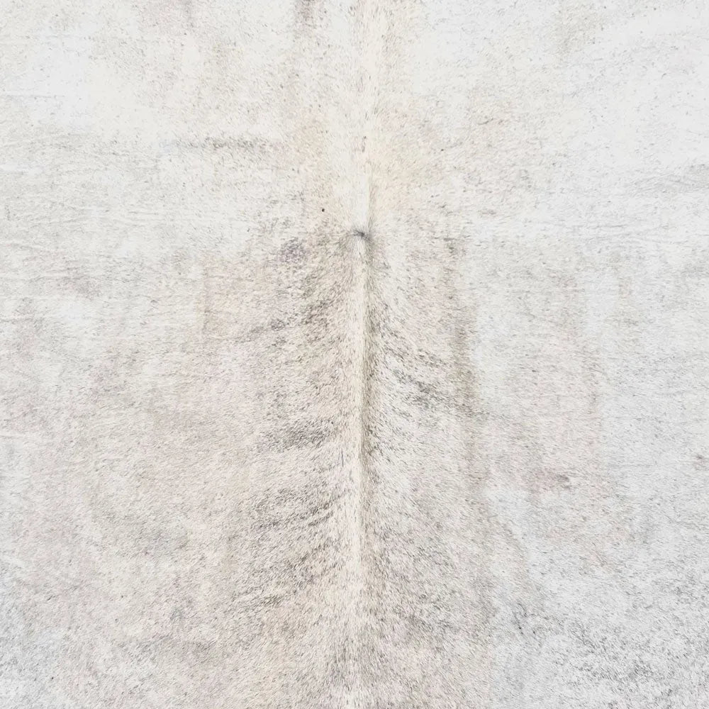 Light Gray Brindle Cowhide Rug Size 6.5x 6.10 ft - 5246