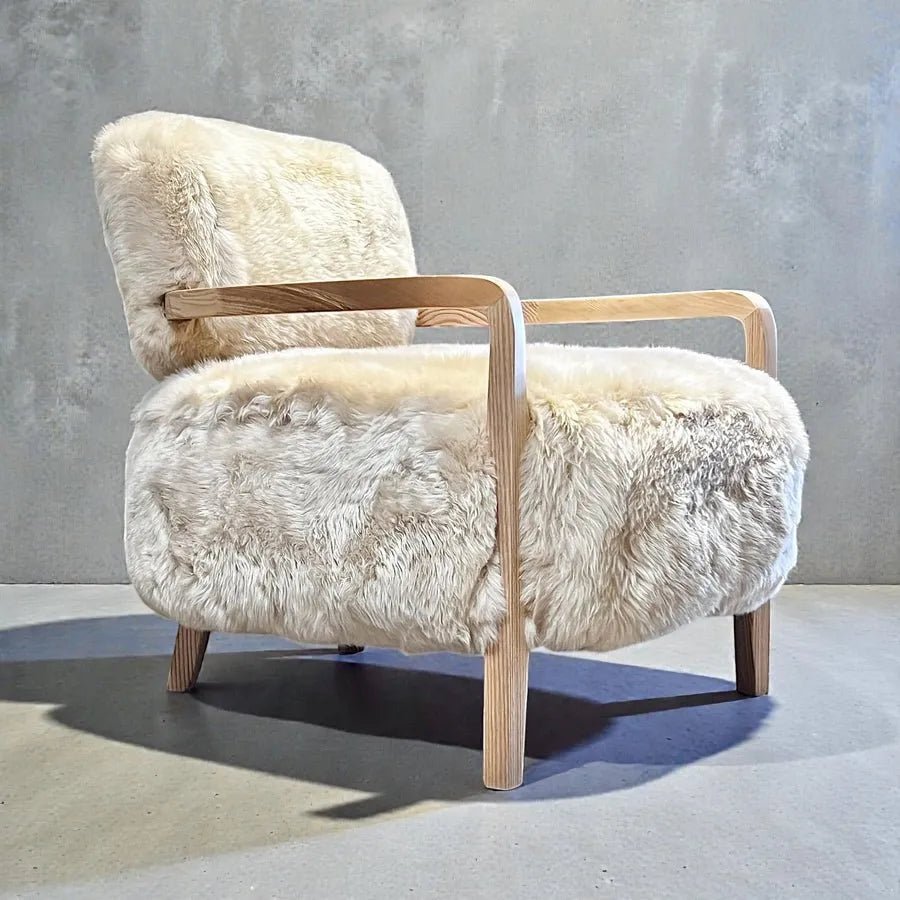 Nordic Cloud Sheepskin Lounge Chair Review: Premium Comfort Meets Scandinavian Elegance 1 Nordic Cloud Sheepskin Lounge Chair