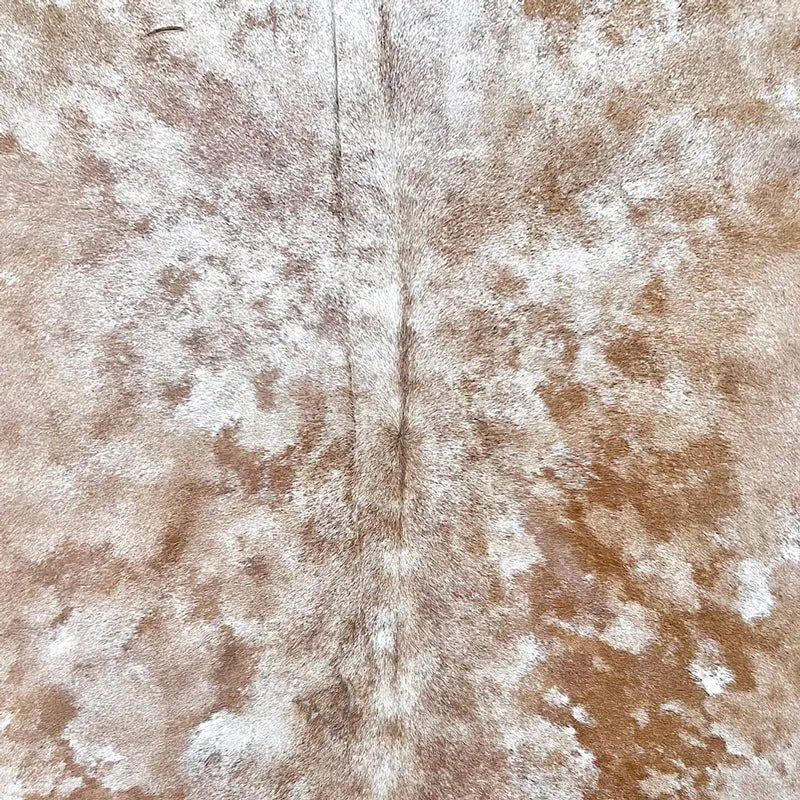 Rustic Brown Cowhide Rug Size 5.9x 7.4 ft - 5285