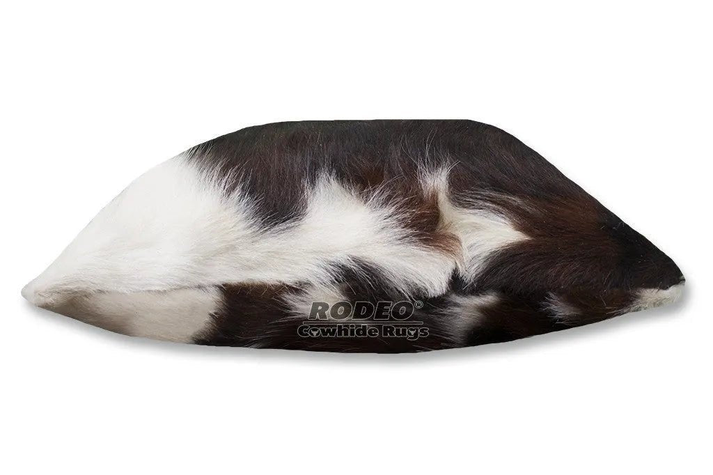 Tri - colored Cowhide Pillow Case