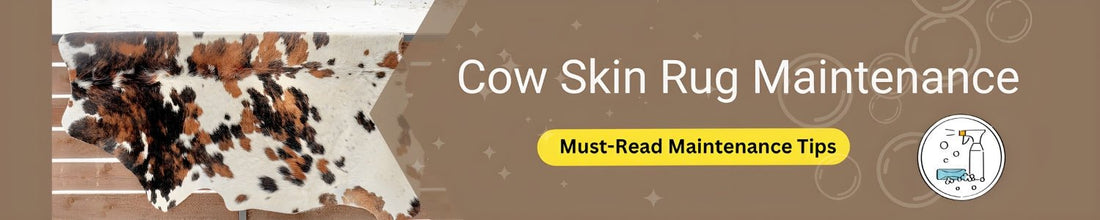 Cow Skin Rug Maintenance - Rodeo Cowhide Rugs