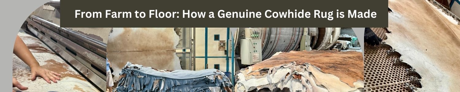 How to Make a Genuine Cowhide Rug: The Complete Process from Hide to H