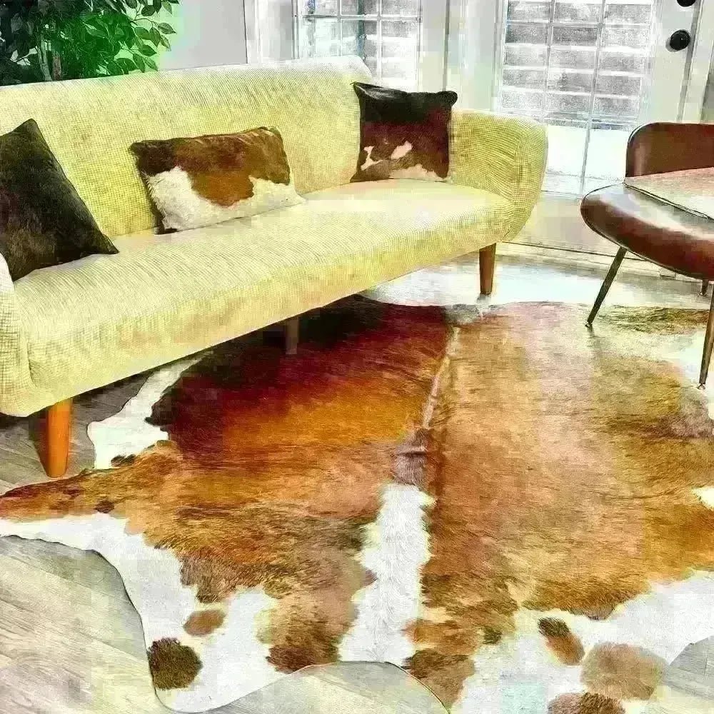 Cowhide Rug 8x10 - Rodeo Cowhide Rugs
