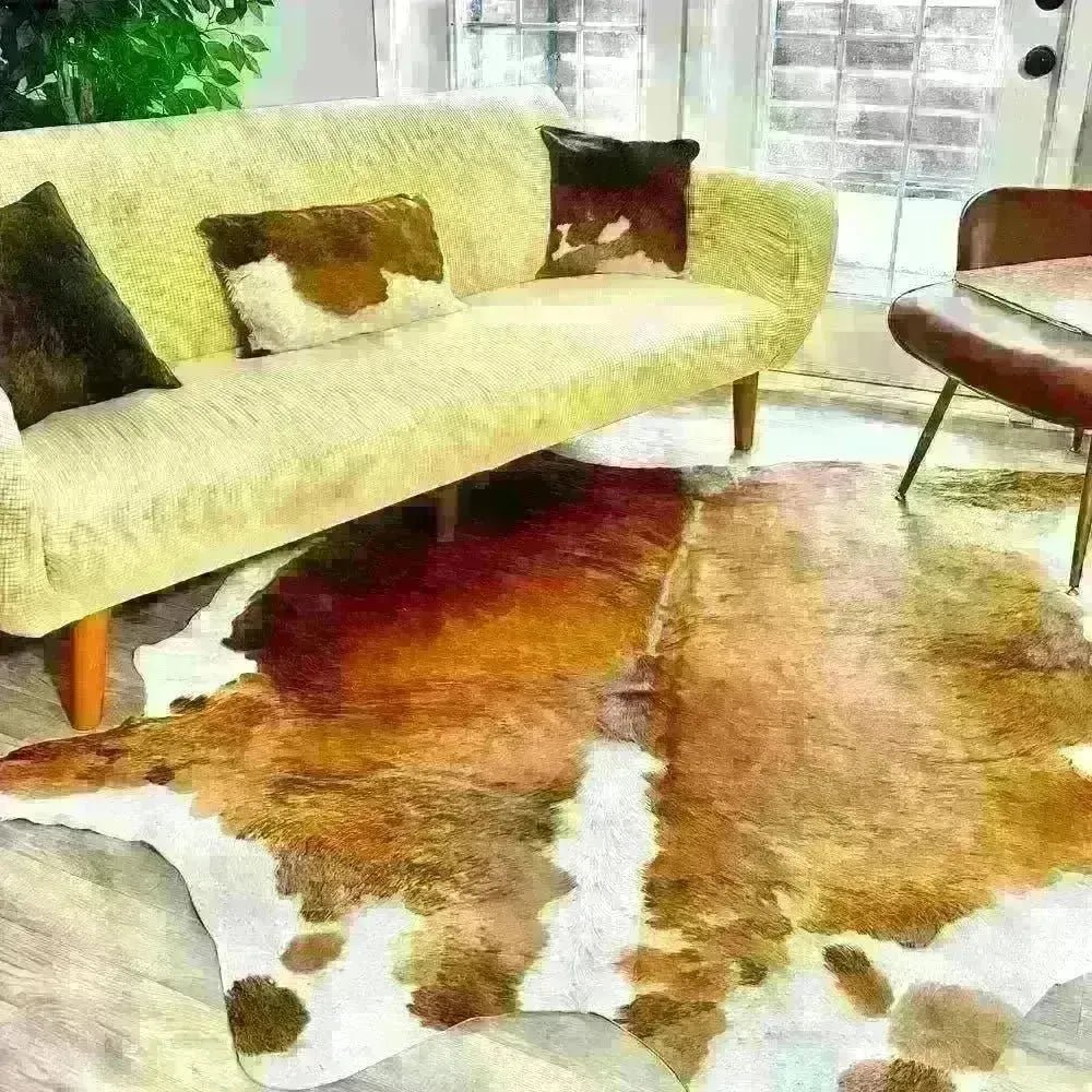 Cowhide Rug 8x10 - Rodeo Cowhide Rugs