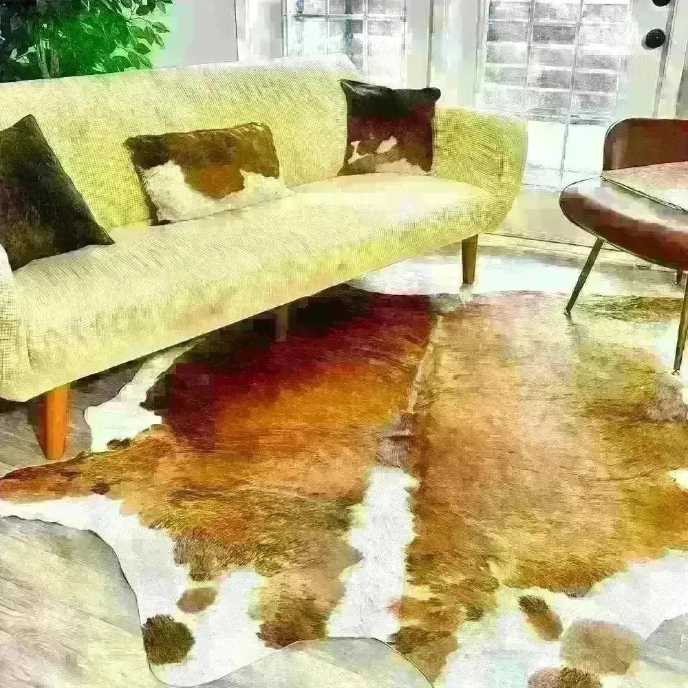 Cowhide Rug 8x10 - Rodeo Cowhide Rugs