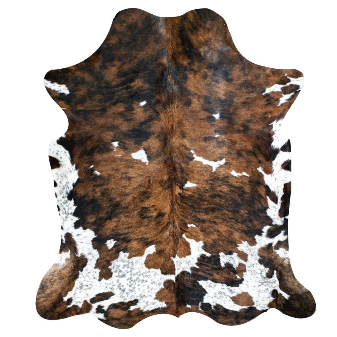 Tri-Color Cowhide Rug - Rodeo Cowhide Rugs