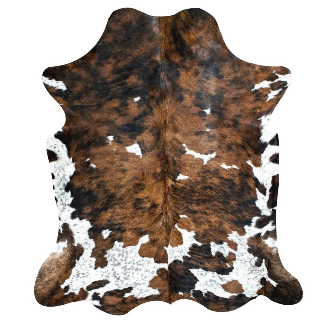 Tri-Color Cowhide Rug - Rodeo Cowhide Rugs