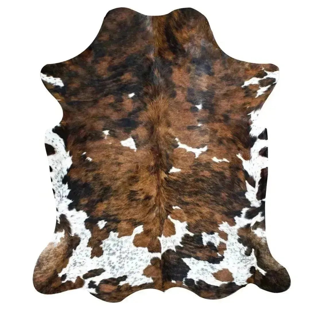 Tri-Color Cowhide Rug - Rodeo Cowhide Rugs