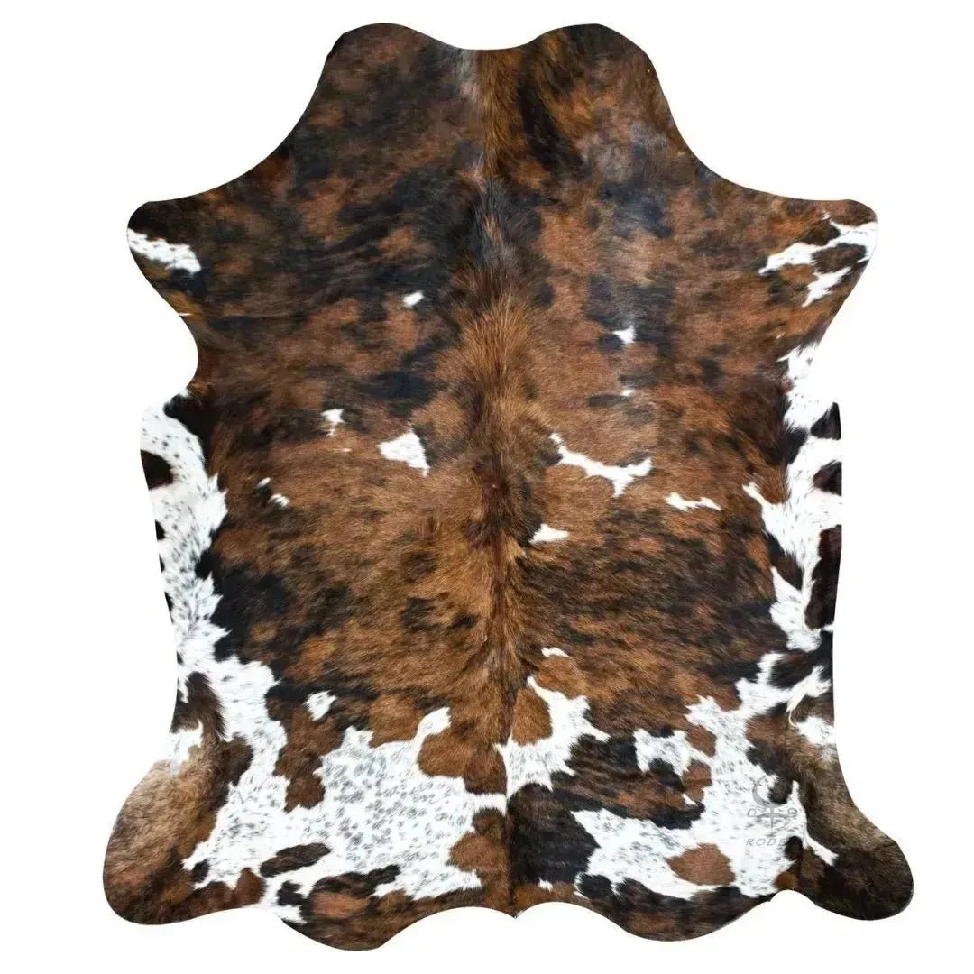 Tri-Color Cowhide Rug - Rodeo Cowhide Rugs