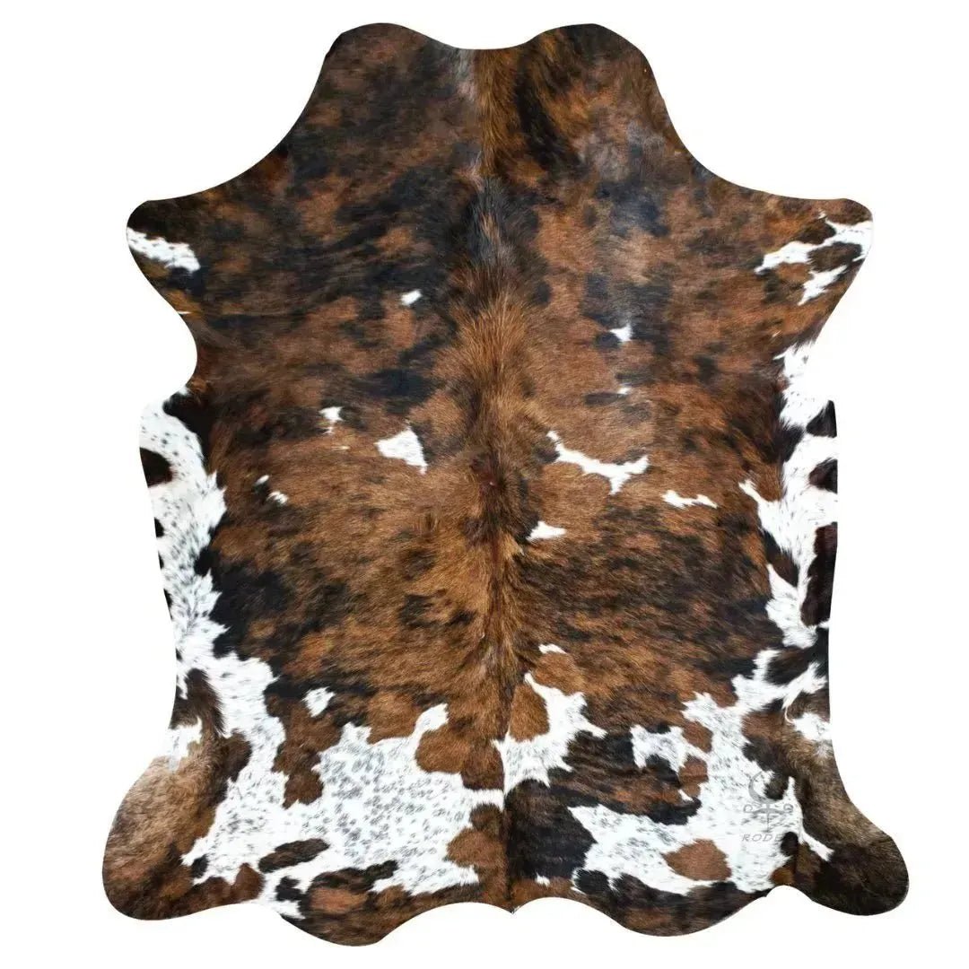 Tri-Color Cowhide Rug - Rodeo Cowhide Rugs