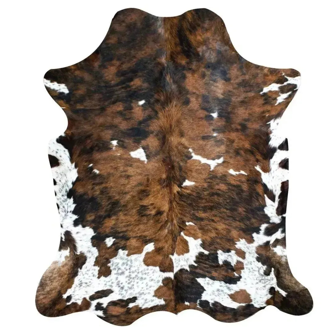 Tri-Color Cowhide Rug
