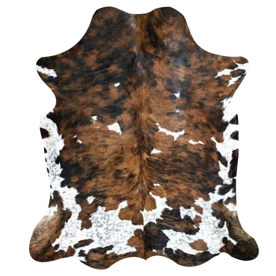 Tri-Color Cowhide Rug - Rodeo Cowhide Rugs