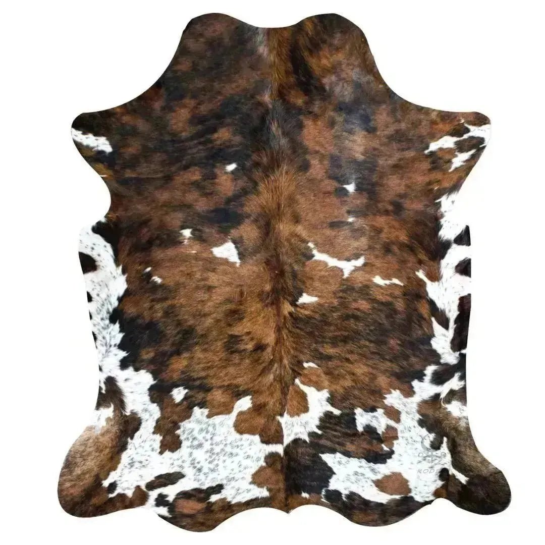 Tri-Color Cowhide Rug - Rodeo Cowhide Rugs
