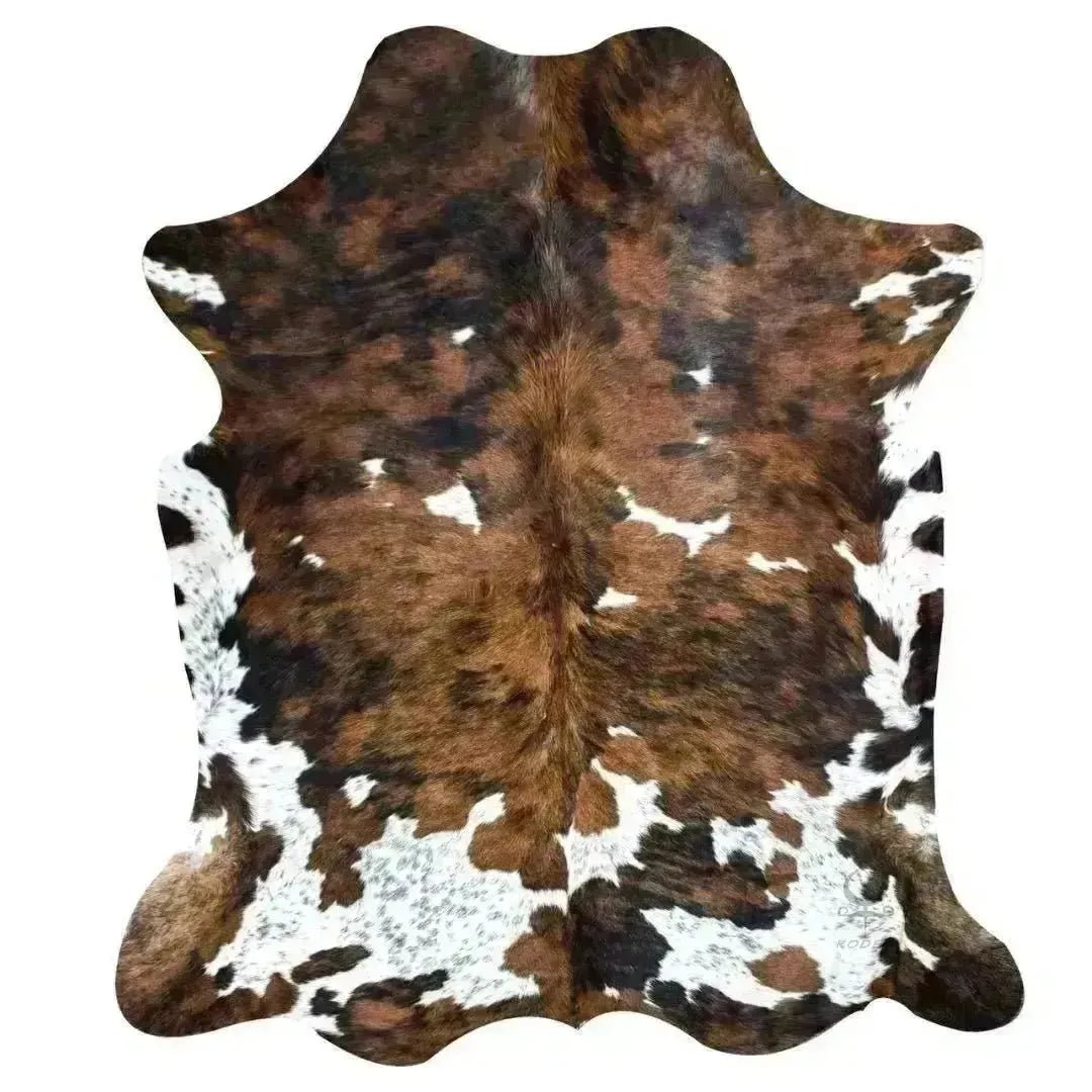 Tri-Color Cowhide Rug - Rodeo Cowhide Rugs