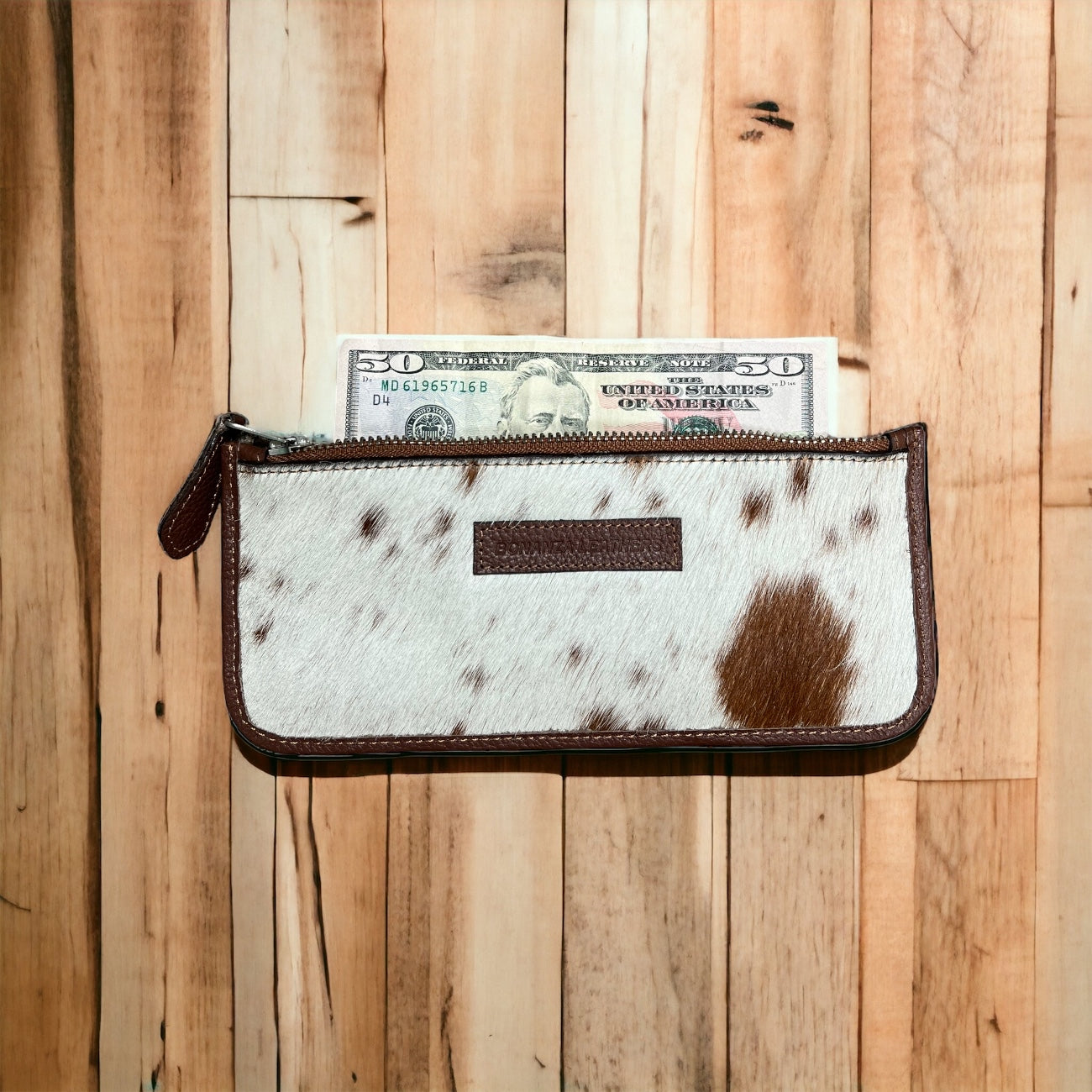 Cowhide wallet bag insert - Rodeo Cowhide Rugs