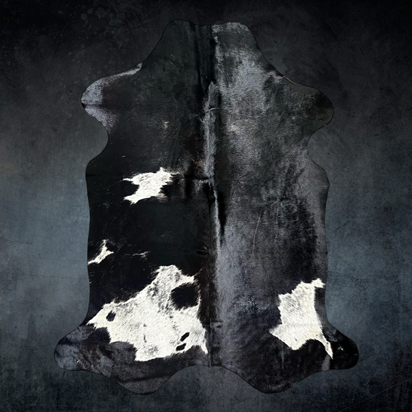 black and white cowhide rug 