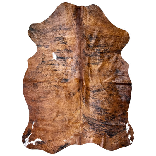 brindle cowhide rug