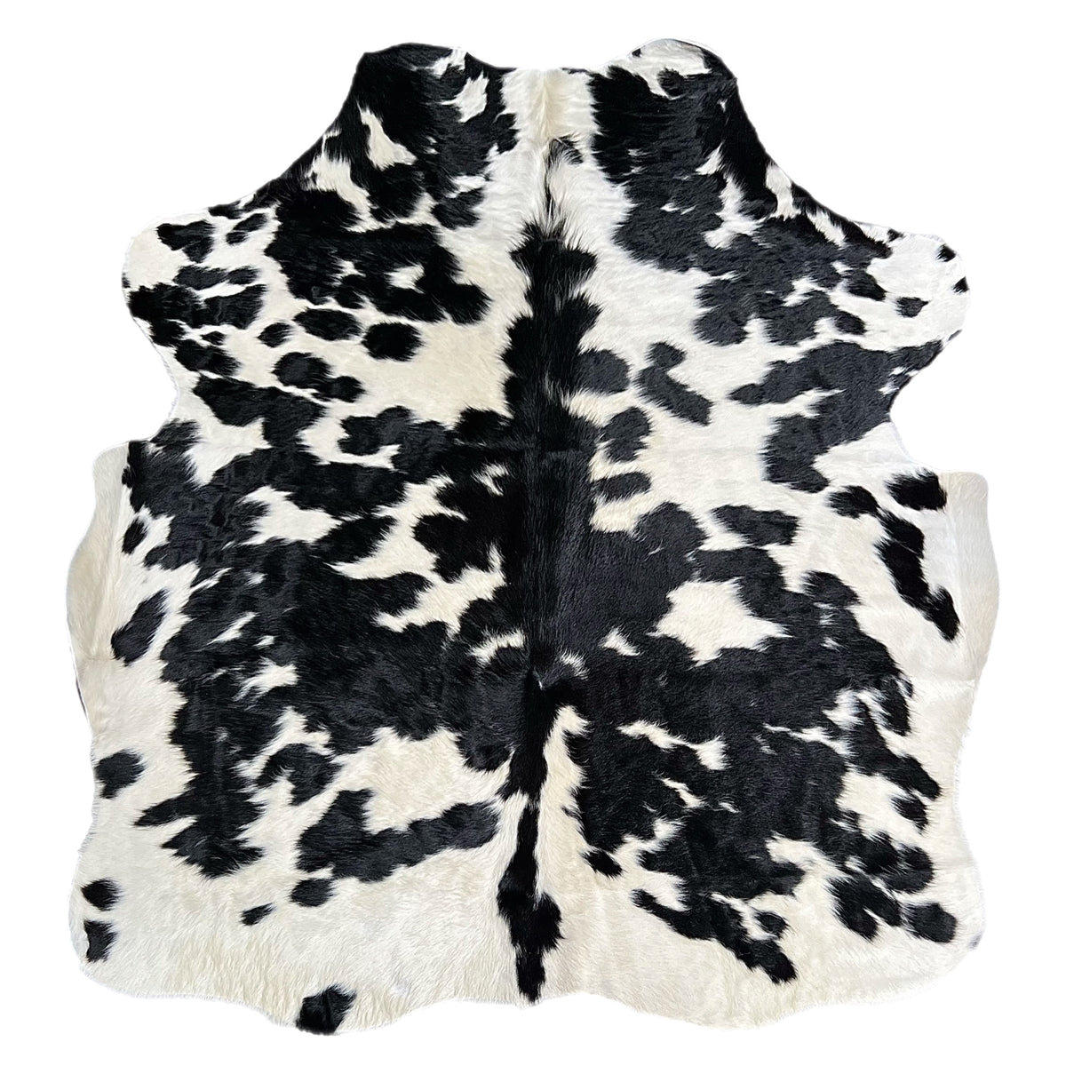 black and white cowhide rug for sale