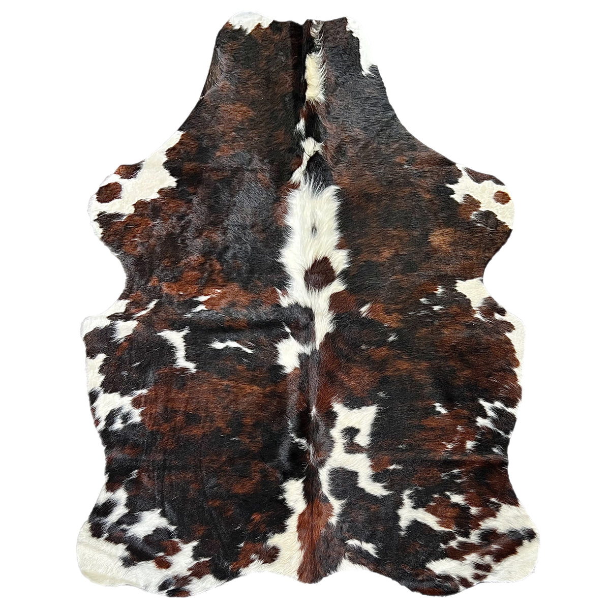 Tricolor cowhide rug for sale dallas