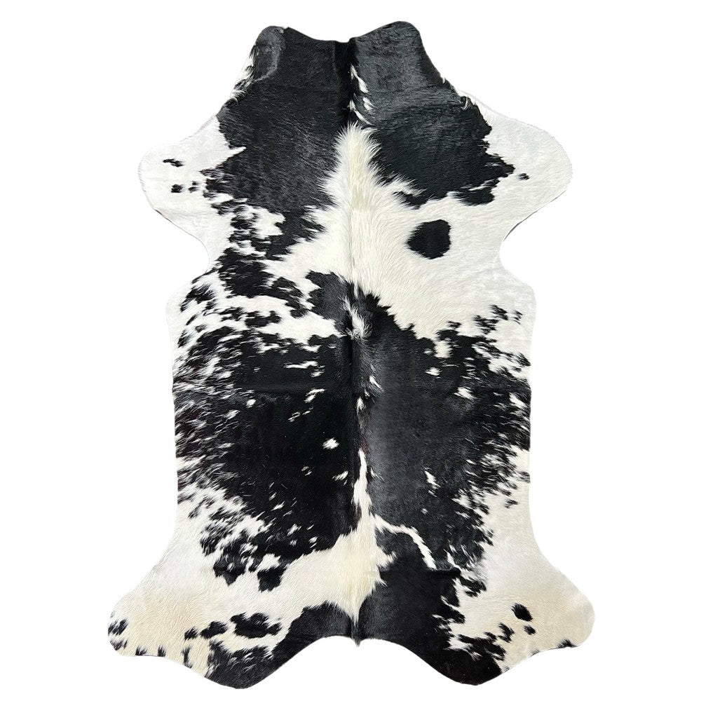 black and white cowhide rug for sale