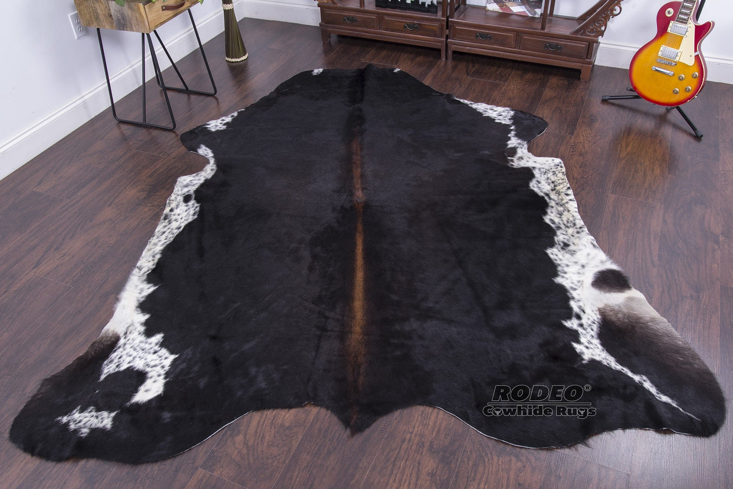 Angus Star Cowhide Rug - Rodeo Cowhide Rugs6x7