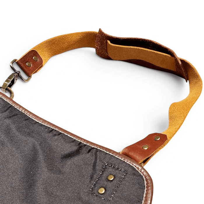 Artistic Genuine Cowhide Leather Apron
