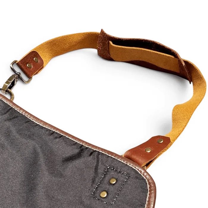 Artistic Genuine Cowhide Leather Apron
