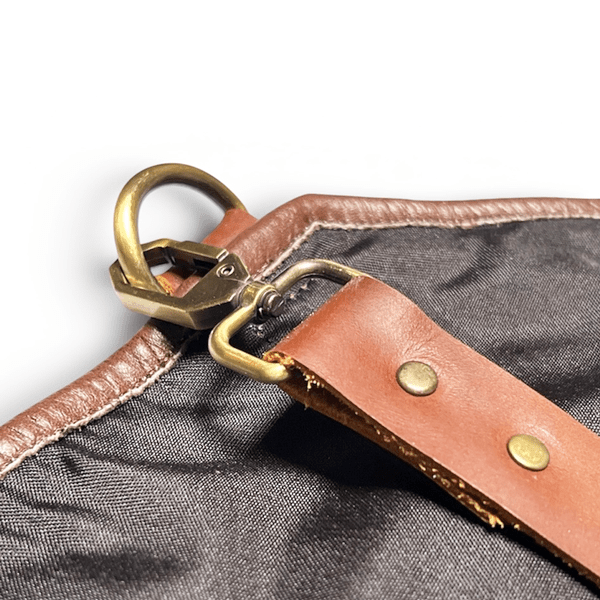 Artistic Genuine Cowhide Leather Apron