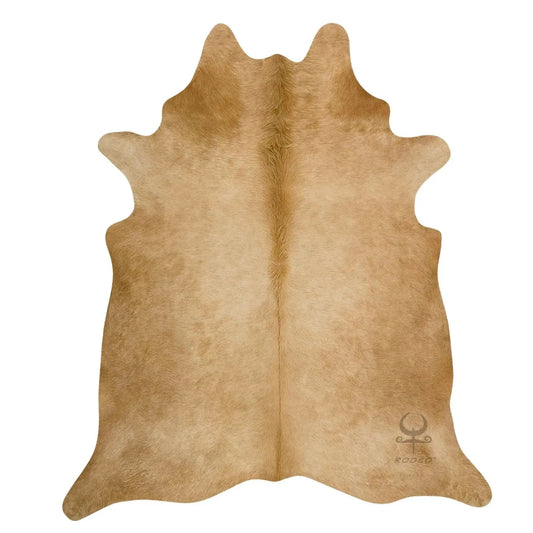 Beige Cowhide Rug