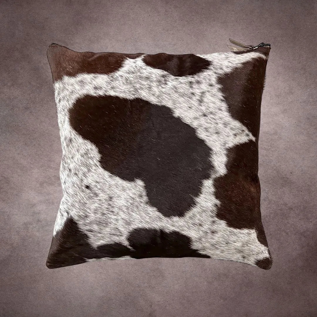 Black and White Cowhide Pillow Cover - PL133