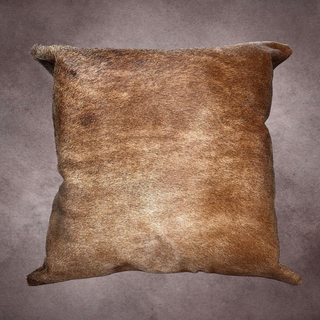 Brindle Cowhide Pillow Cover - PL061 - Rodeo Cowhide Rugs