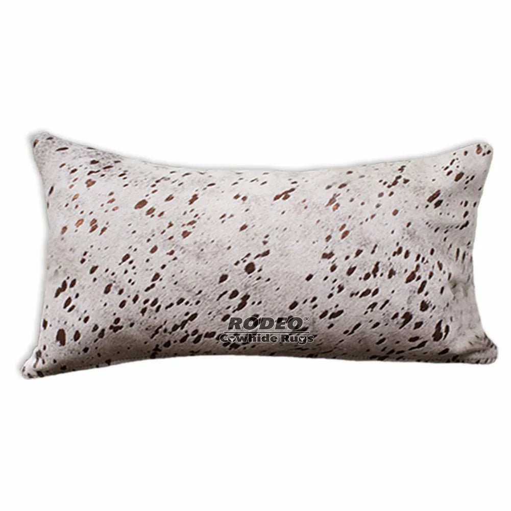 Bronze Acid Wash Cowhide Pillow Case