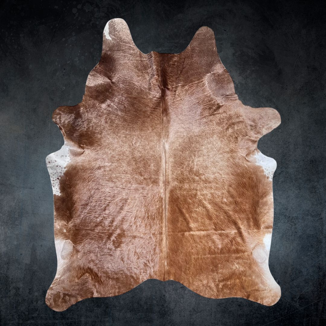 Brown Brazilian Cowhide Rug – Natural & Durable