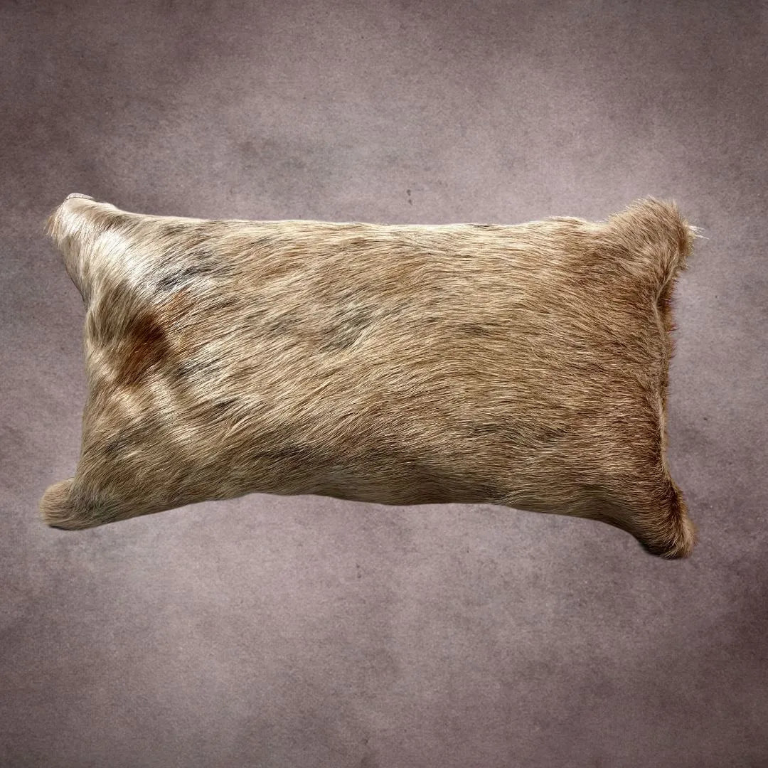 Brown Brindle Cowhide Pillow Cover - PL014