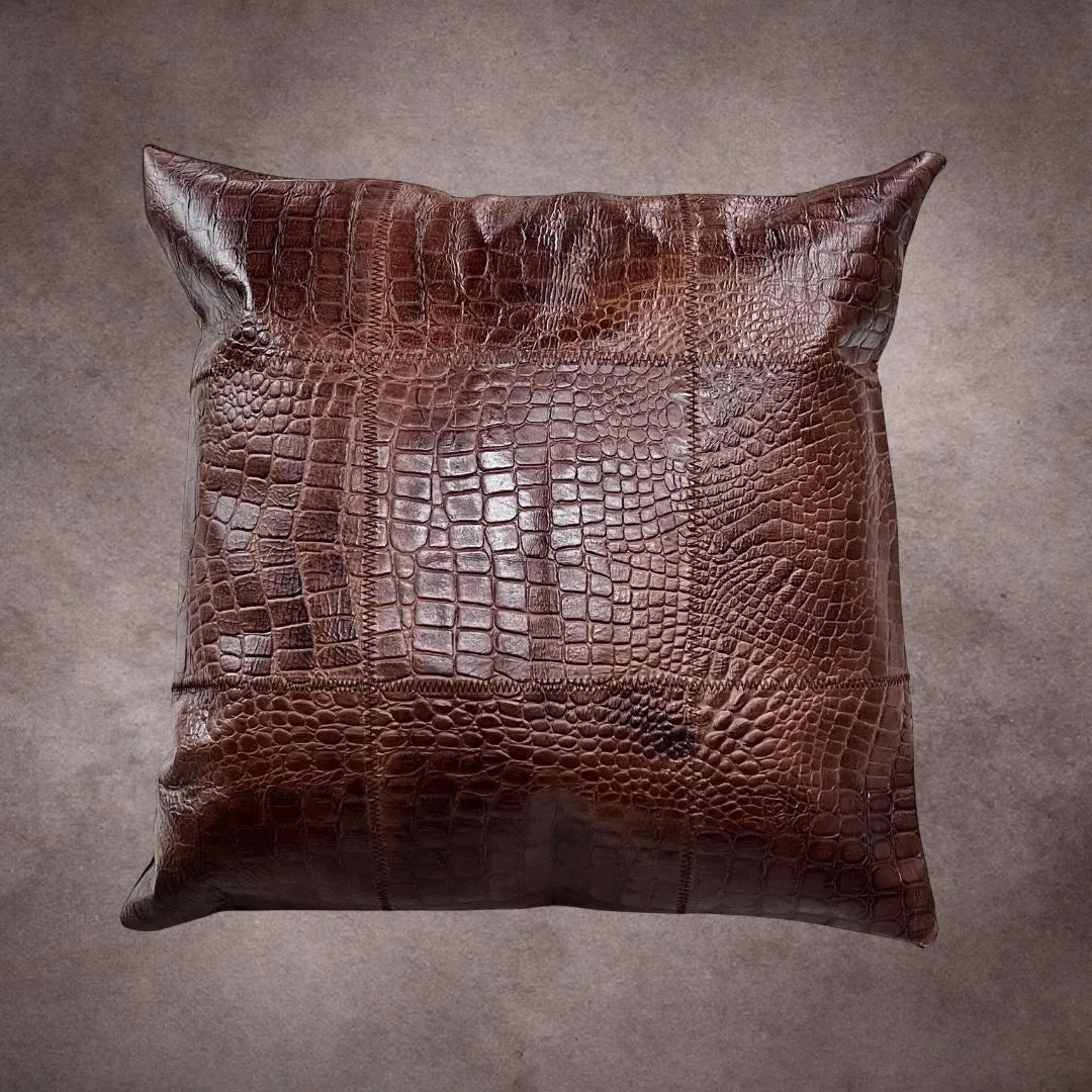 Brown Cowhide Pillow Cover - PL139