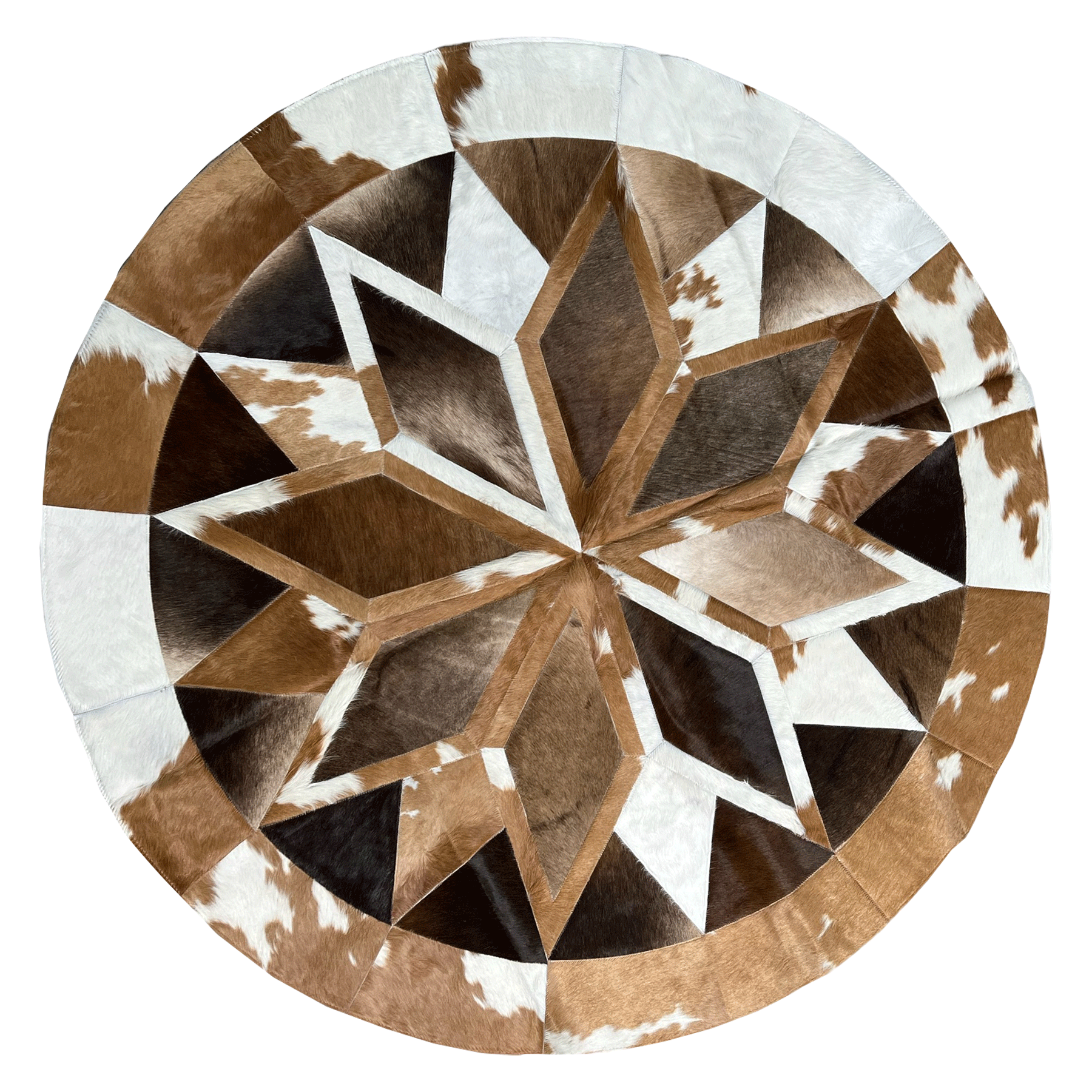 COWHIDE PATCHWORKS