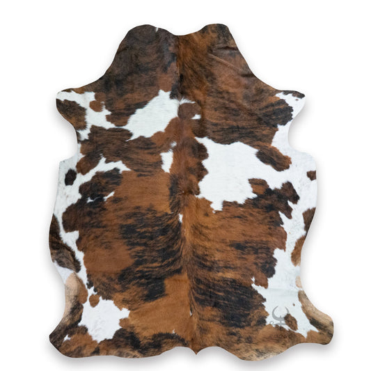 Classic Tricolor Cowhide Rug - Rodeo Cowhide Rugs5x6