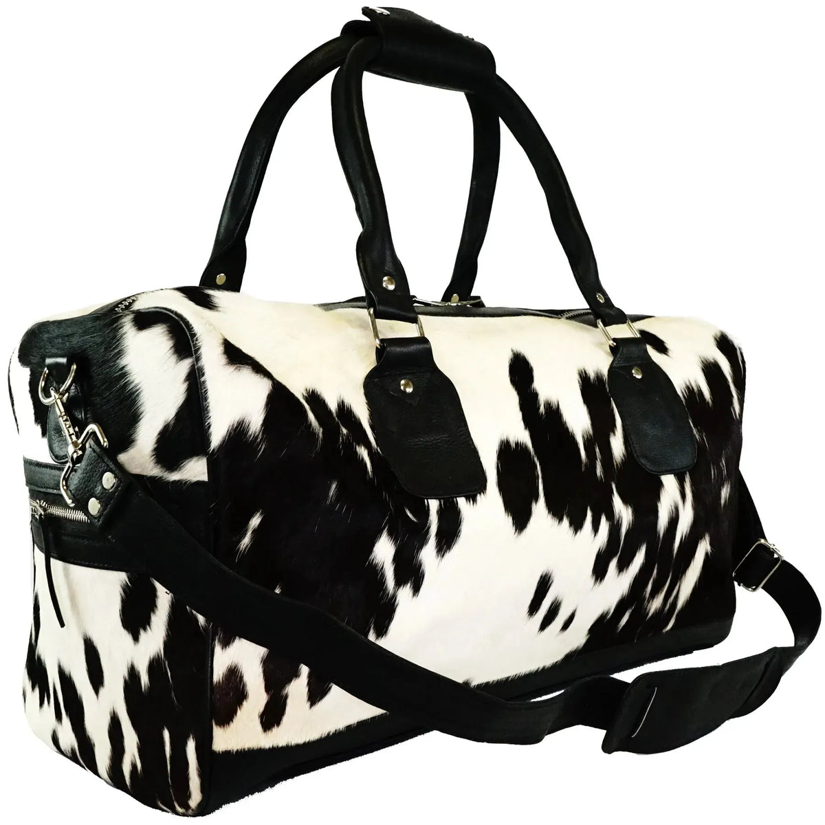 Cowhide Duffel Bag